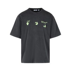 Off-White 'Bacco Arrow' Black Cotton T-Shirt Men